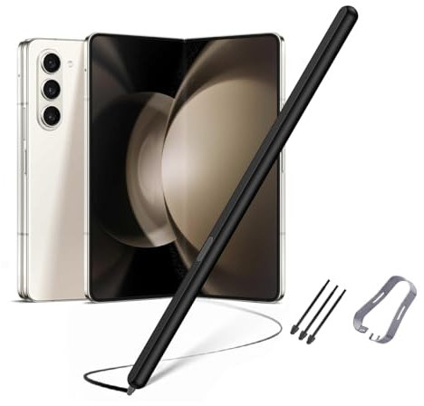SHIEID Galaxy Z Fold 6 S Pen Edition, Schlanker Ersatz Mit Anti-Mistouch-Technologie, Kompatibel Mit Samsung Galaxy Z Fold 6/5/4/3 + Tips/Federn, Schwarz