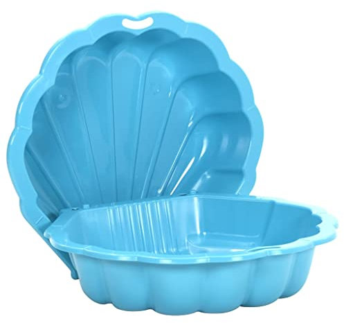 Outdoor Spielgeräte, Sandkästen, Sandkästen, 2 Stück, blau, 77 x 87 x 21 cm, Kunststoff