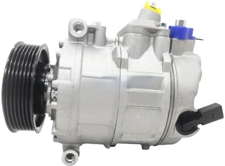 Compresor de aire acondicionado for coche, compatible for VW Transporter T5 Multivan Amarok 7E0820803 7E0820803F 7E0820803J 7E0820803A