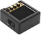 Mini Amplificador de Guitarra Portátil, Altavoz Pequeño PG‑3, 3W, Metal Dorado Negro, Guitarras de Plástico, Bajos, Práctica Musical