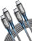 USB C to USB C Cable 3m 2Pack, 100W C to C Charger Cable Fast Charge USBC Type C Charging Lead for iPhone 16 15 Pro Max Plus MacBook iPad Air/Pro Samsung Galaxy S24/S23/S22 Ultra Pixel 8 Switch XPS