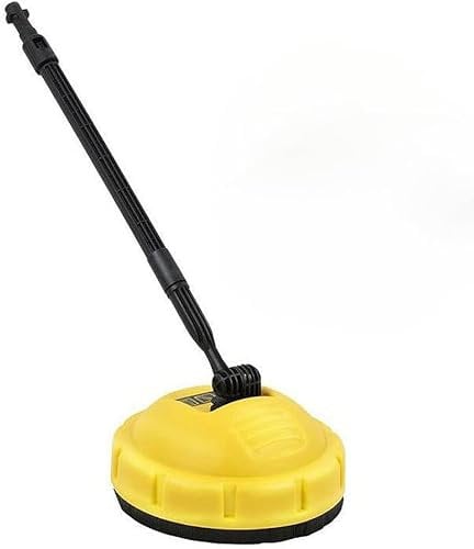 Spazzola rotante ad alta pressione compatibile con idropulitrice Karcher K con manico lungo (giallo)