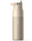 BRITA LARQ Essential Trinkflasche (beige, 1 l) Edelstahl Wasser-Flasche, doppelwandige Isolierung (24h kalt) inkl. Strohhalm & mit abnehmbarem Soft Touch Henkel, spülmaschinengeeignet