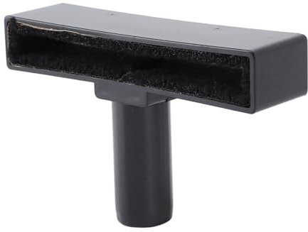 TOPINCN Ceiling Fan Duster, Ceiling Fan Blades Cleaner Duster Attachment Washable Brush Cleanings Tool Accessories Fits for Most Vacuum Cleaners (Black)