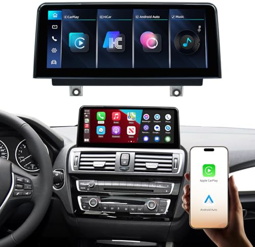 Autoradio 10,25 Zoll Car Radio Carplay Touchscreen für BMW 1 Serie F20 2013-2016 Jahr mit NBT System, Unterstützung Drahtlos Carplay/Android Auto/Mirrorlink