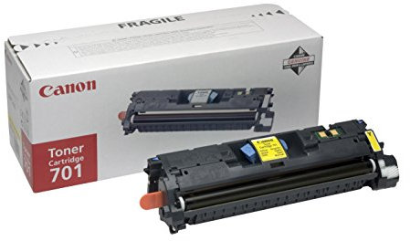 Canon Toner Cartridge 701 Y - gelb - Standard