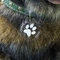 Bütic GmbH Plexiglas® Hundemarken individuell graviert Acrylglas Anhänger Namensschilder, Form:Rund