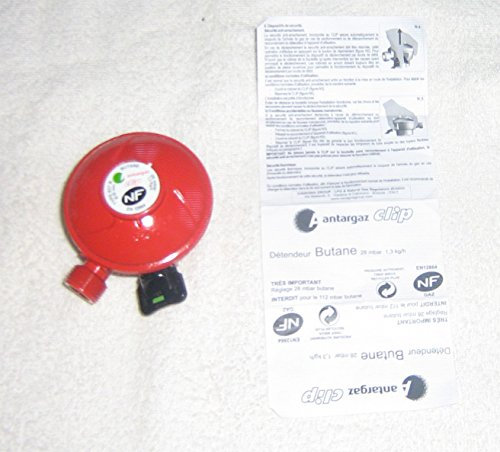 Antargaz Clip Detendeur BUTANE 28 mbar 1,3g/H diametre 20 CALYPSO ELFI