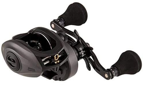 Abu Garcia Revo Beast Low Profile Baitcastrollen, Schwarz