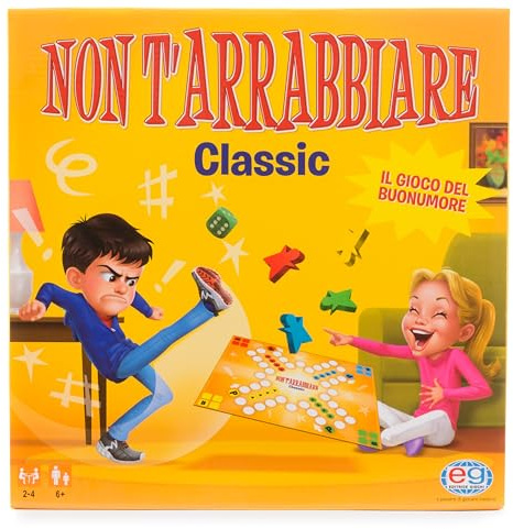 Spinmaster Editrice Giochi, Nicht wütend, das Gesellschaftsspiel für Kinder ab 6 Jahren