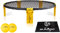 Mookis Blinngoball Game Set Includes Sturdy Legs, Roundnet, 2 Balls, Pump, Carrying Bag and Rule Book