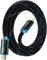 MutecPower 2 mètres Câble 8k HDMI 2.1V Ultra Haute Vitesse Certifié 48Gbps 8K@60Hz & 18Gbps 4K@120Hz avec HDR, VRR & eARC - 30 AWG homologué UL Câble 2m mâle vers mâle bleu/noir tressé