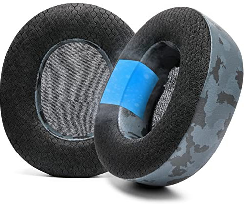 WC Freeze Nova Pro Wireless – Kühlende Gel-Ohrpolster NUR für Arctis Nova Pro Wireless (passt Nicht auf andere Modelle), hergestellt von Wicked Cushions, verbesserte Schallisolierung | Black Camo