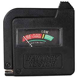 BT-860 Battery Tester Checker Battery Volt Tester Monitor for AA AAA C D 9V 1.5V Button Cell Batteries 1PC