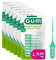 GUM SOFT-PICKS MINTY Interdentalreiniger | Erfrischender Minzgeschmack | Zahnreinigung und Zahnbelagentfernung | Größe L | 6 x 40 Stück