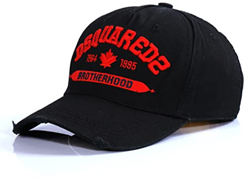 Heixioxun@Baseball Cap/Baseballkappe/Trucker Cap/Baseballkappe/Golf Sport Outdoor Kappe Mütze Cap Männer und Damen schreiben Stempel Outdoor Sport,Trucker Hat, verstellba (schwarz (B))