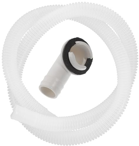 Housoutil Aire Acondicionador Drenaje Manguera Kit, Manguera De Drenaje De Aire Acondicionado, 3pies Kit De Drenaje De Aire Acondicionado Portátil Manguera(Incluye Conector De Codo De 0,79 Con Anillo