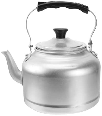 1 Pc Tetera De Aluminio Antigua Tetera De Acero Quirurgico Tetera Hirviendo Olla De Agua Caliente Tetera De Acero Inoxidable Hervidores De Agua De Suelta Haz Te Inducción Mochila
