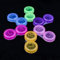 1pair Contact Lens Case Double Case Contact Lens Case Soak Storage Case Box Container Lens Eyewear Clear Small Contact bulk clear Wholesale pouch animals contact phone lid For white Lens conta