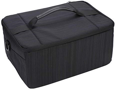 Pilipane Pochette De Protection Pliable pour Objectif,étui pour Objectif, Sac pour Objectif - Stockage D'objectif D'appareil Photo étanche Et Durable(黑色)