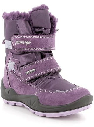 Primigi Girl Winger GTX, Stivali da Neve Bambina, Purple-Viola Scuro, 26 EU