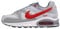 NIKE Air Max Command Men's Trainers Sneakers Shoes 629993 (White/Pure Platinum/Cool Grey/University Red 106) UK7.5 (EU42)