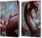 Head Case Designs Offizielle Anne Stokes Scharlachrot Zauberer Drachen Freudenschaft Leder Brieftaschen Handyhülle Hülle Huelle kompatibel mit Apple iPad Pro 11 M4 2024