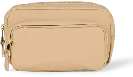 Amazon Essentials Damen Bauchtasche aus Nylon, Khaki., Einheitsgröße