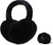 Votoko Cache-Oreilles d'Hiver pour Femme, Pliables et Chauds, Couvre-Oreilles en Peluche Douce, Cache-Oreilles d'Extérieur Tricotés, pour hommes, femmes et enfants (noir)