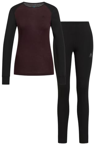 Odlo Active WARM Special Set,Black Black - Fudge