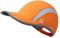 GADIEMKENSD Quick Dry Sports Hat Folding Series Lightweight Breathable Soft Outdoor Run Cap (Reflective, Middle Orange)