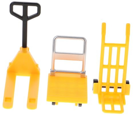 OFFIGAM 1ensemble Chariot Élévateur Miniature Jouet Éducatif Modèle Réaliste pour Outil De Construction Amusant Et Stimulant Imagination pour Anniversaires Et Activités Ludiques