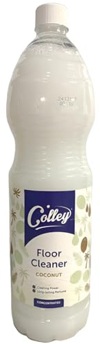 Colley Concentrated Floor Surface Cleaner Coconut 1.5L | Hard, Laminate Floor Cleaner | Long Lasting Perfume