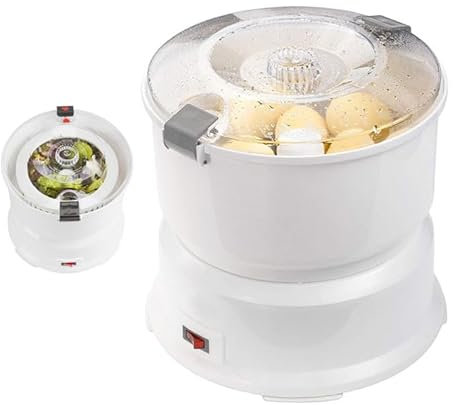Pelador eléctrico de Patatas, máquina peladora automática de Patatas de 85 W, Funcionamiento automático con un Solo botón, Capacidad de 2,2 Libras, pelador de Patatas, Naranjas y Verduras