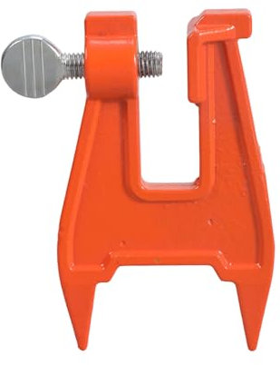 Chainsaw Filing Vise Portable Stump Clamp Chainsaw Filing Clamp for Precise Chain Sharpening and Maintenance in Red Chainsaw Chain Sharpener