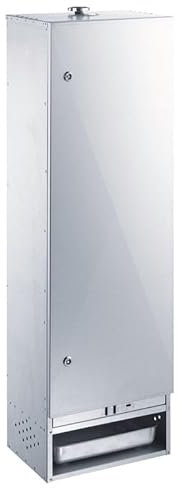 Peetz Räucherofen, 120x39x28 cm, Heiß- und Kalträuchern, Aluminiertes Stahlblech, TÜV baumuster geprüft