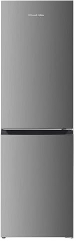 Russell Hobbs Freestanding Total No Frost Fridge Freezer 50/50 247L in Stainless Steel, Automatic Defrost, Adjustable Thermostat and Feet, Reversible Door, 181(H) x 54.5(W) cm, RH181TNF552E2SS