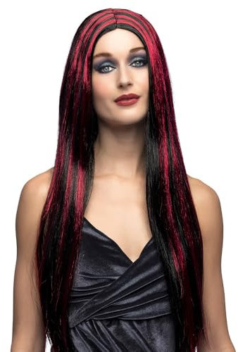Boland 86112 - Perücke Hexe für Erwachsene, Perücke Damen für Halloween und Karneval, Frisur für Hexenkostüm, Zubehör für Kostüme
