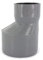 First Plast - Raccord PVC Évacuation - Réduction Excentrée Mâle Femelle 100/50