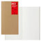 Designphil TRAVELER'S notebook 003 Blank Notebook 2pc Set 14247006 (Japan Import)