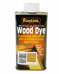 Rustins Interior & Exterior Wood Dye 250ml Antique Pine (496104)