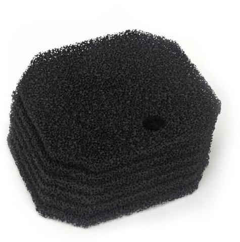 LTWHOME Activated Carbon Foam Filter Pads Fit for Eheim 2628220 Professional 2222/2224/2322/2324 (Pack of 6)