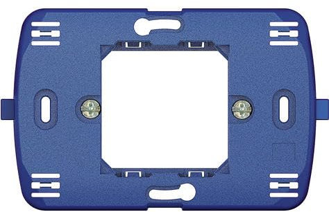 Bticino Livinglight Ln4719G - Ll-Supporto per placche quadrate 2 moduli centrali