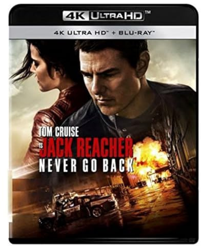 Jack Reacher : Never Go Back [4K Ultra HD + Blu-Ray]