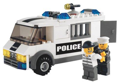 LEGO City 7245 - Gefangenentransporter