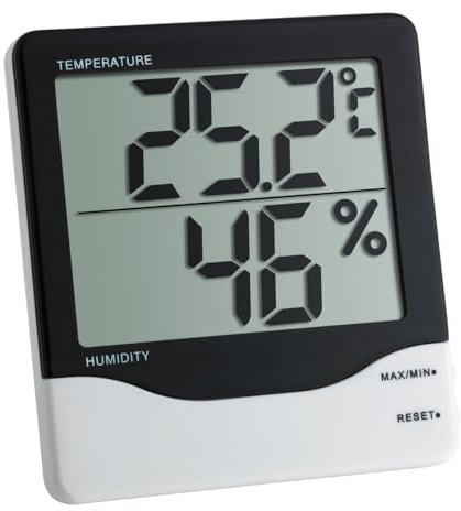TFA 30.5002 estación metereológica - Estación meteorológica (1.5 V AA, Negro, Color Blanco, 171g, 110 x 20 x 95 mm)