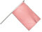 Stockflagge Einfarbig Pink - 30 x 45 cm