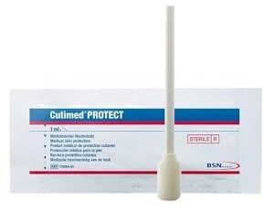 BSN Medical Cutimed Protect Medizinischer Hautschutz-Schaum-Applikator, 1 ml, 5 Stück