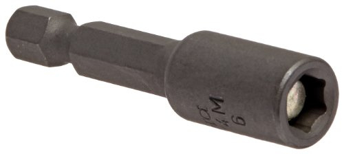 Wera 5060421001 869/4 M Steckschlüsseleinsätze, magnetisch 6.0x50.0, 6 x 50 mm