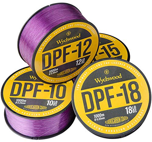 Wychwood DPF FluorCarbon Coated Line 1000M (Deep Purple Filament) (12LB)